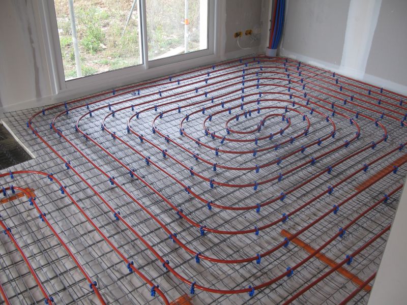 Quelle chape pour un plancher chauffant à eau ?