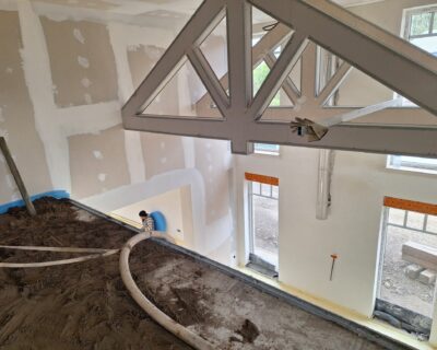 Projet de chape et d&rsquo;isolation à Anvers