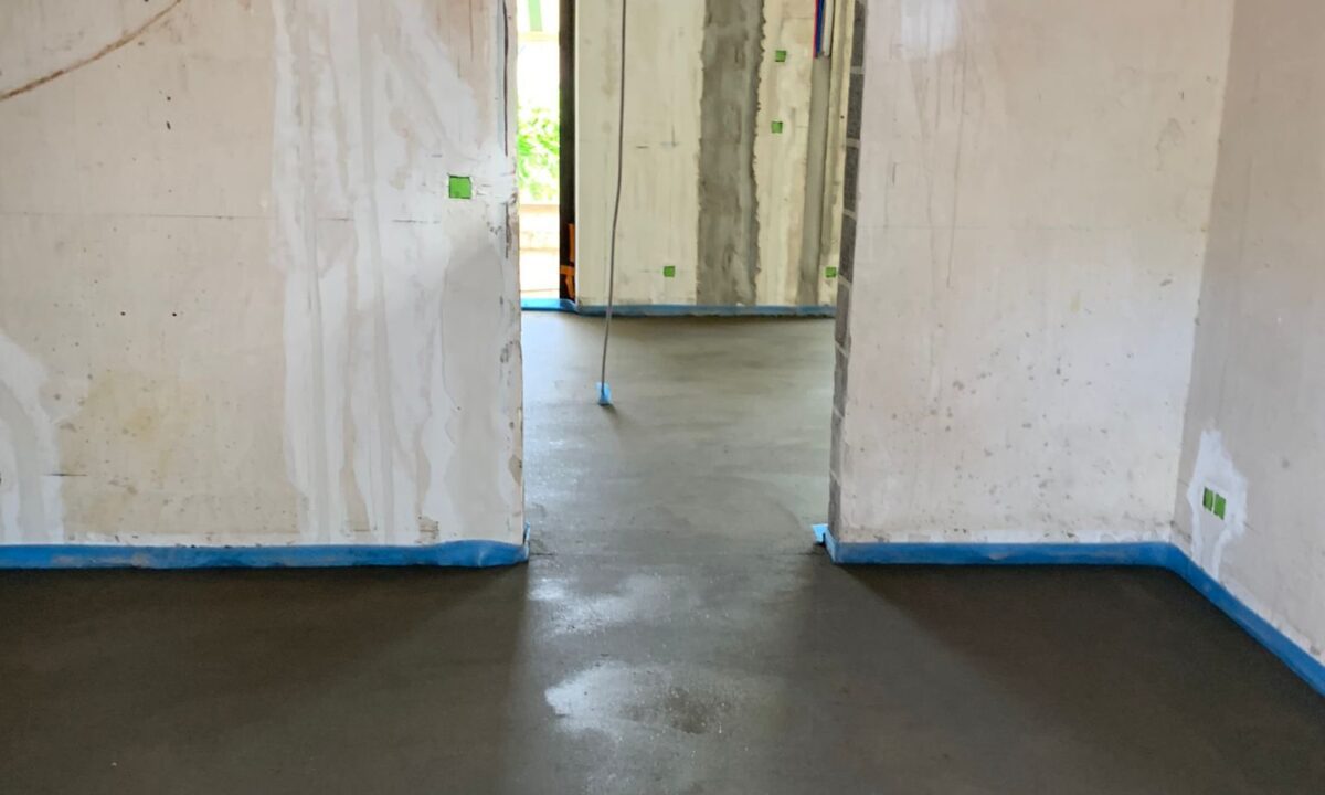 Travaux de chape a Ottignies-Louvain-la-Neuve