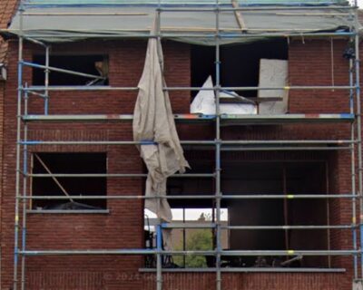Travaux de chape pour une terrasse extérieur
