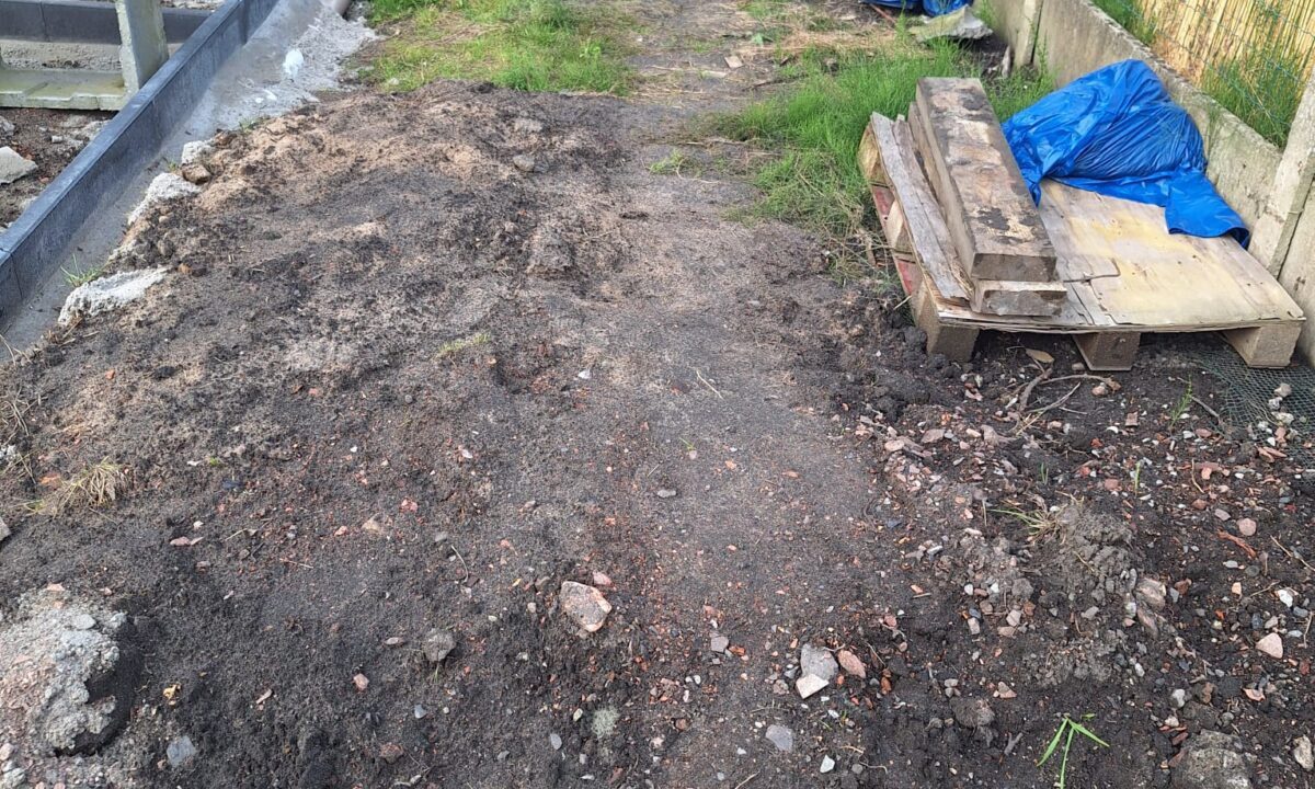 Projet de terasse pour deux maisons a Mons