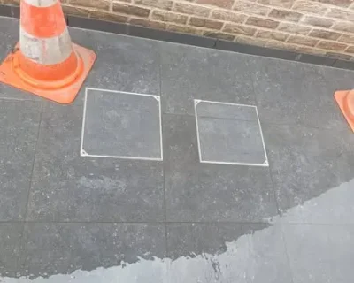 Carrelage extérieur sur Berchem-St.-Agathe