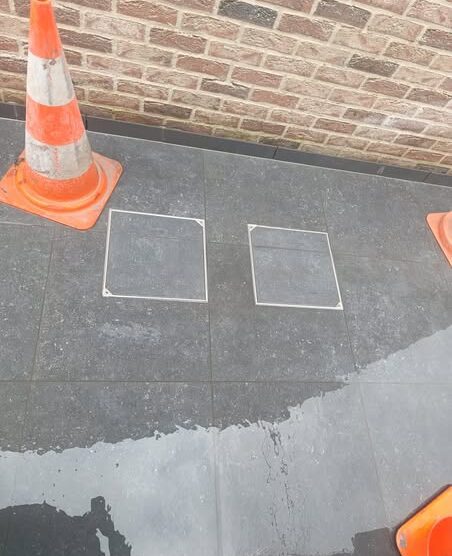 Carrelage extérieur sur Berchem-St.-Agathe