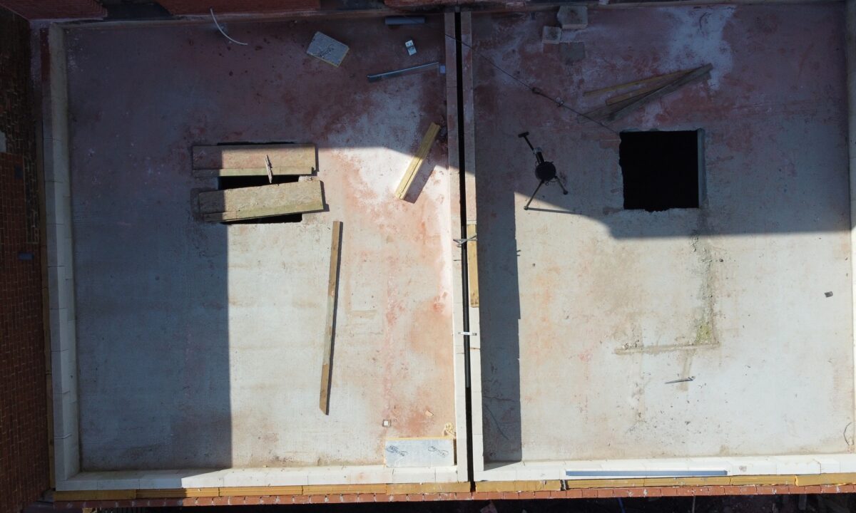 Chape extérieur sur MONS