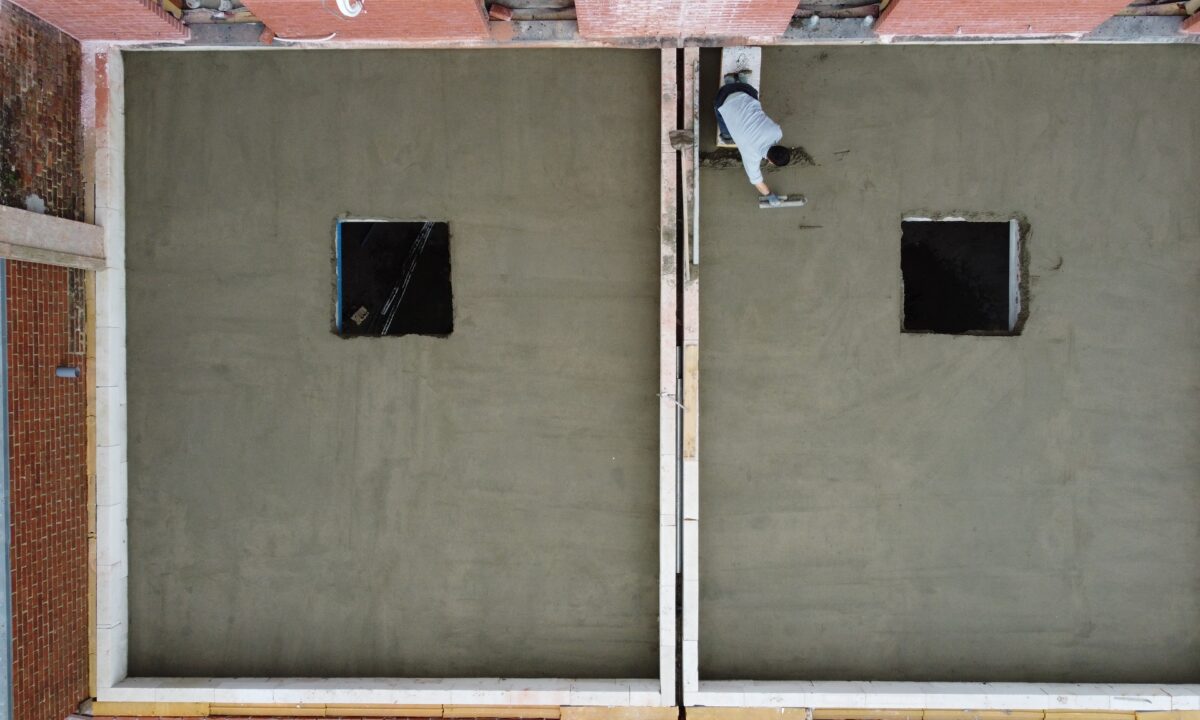 Chape extérieur sur MONS