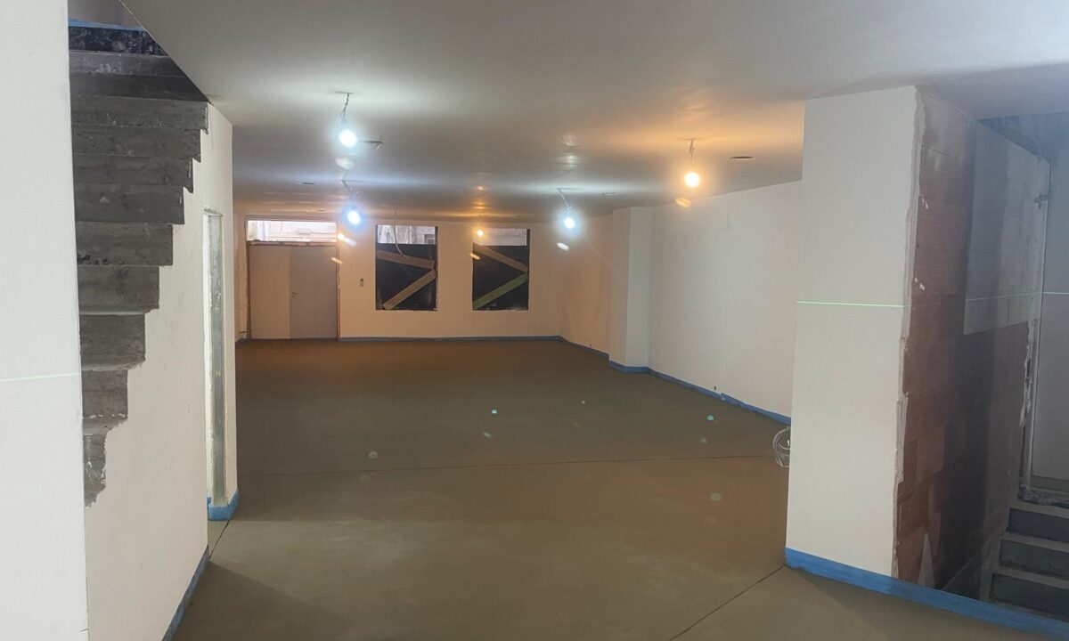 Chape intérieure à Charleroi