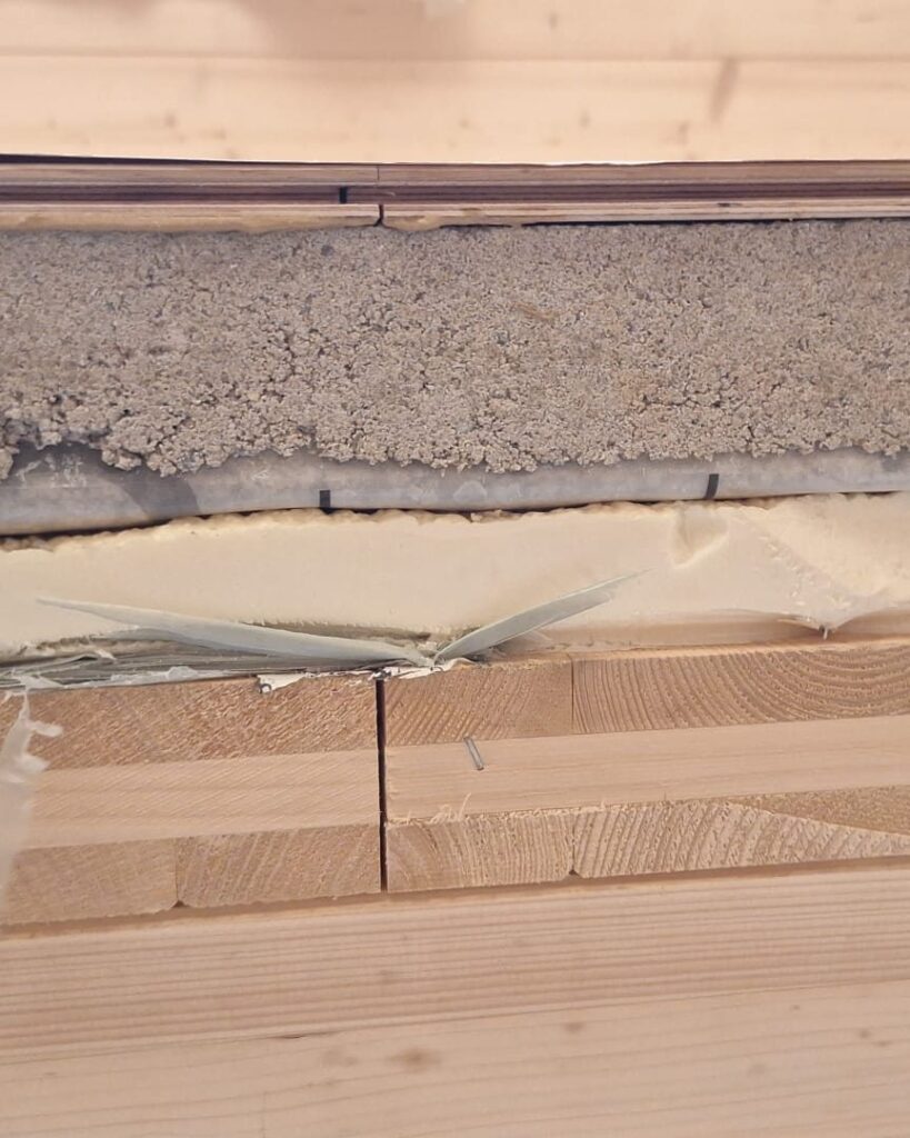 🏗️ Chantier terminé à Gembloux – Maison en bois, R+2, 200 m²